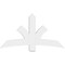 Ekena Millwork Davenport Architectural Grade PVC Gable Bracket, 60"W x 32 1/2"H x 2"D x 6"F, 13/12 Pitch GBP060X33X0206DAV00 - alternate 2